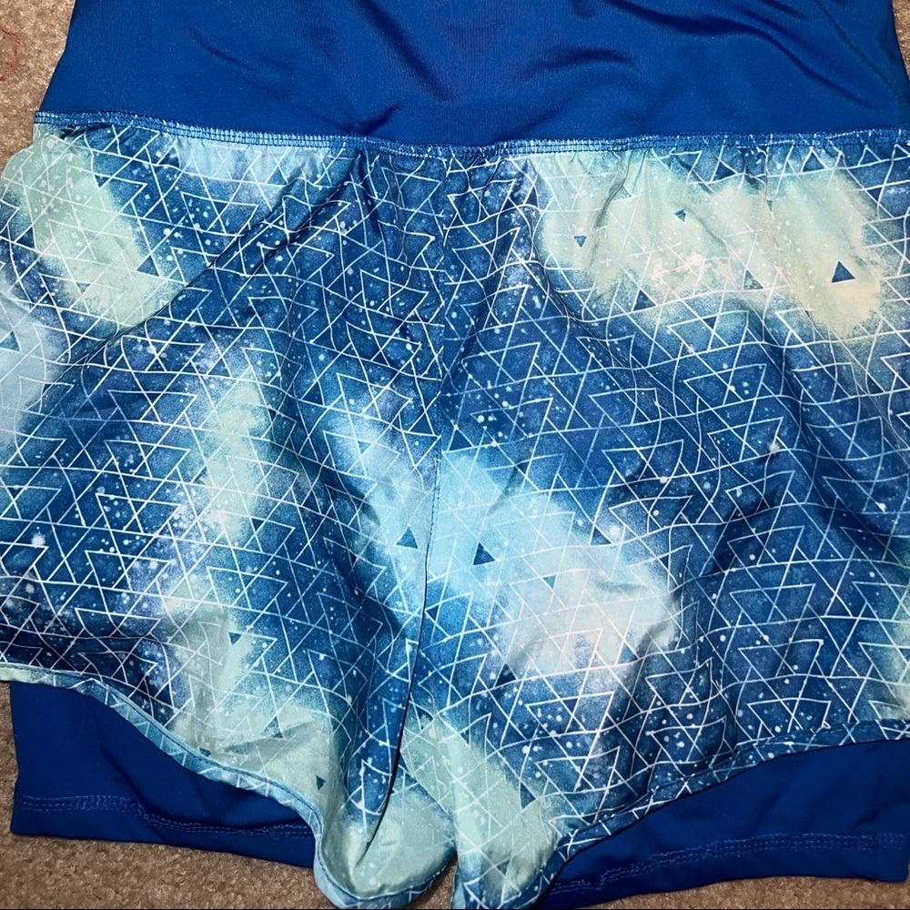 Danskin Now Blue Athletic Shorts - Picture 6 of 9